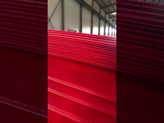 Folha oca de plástico