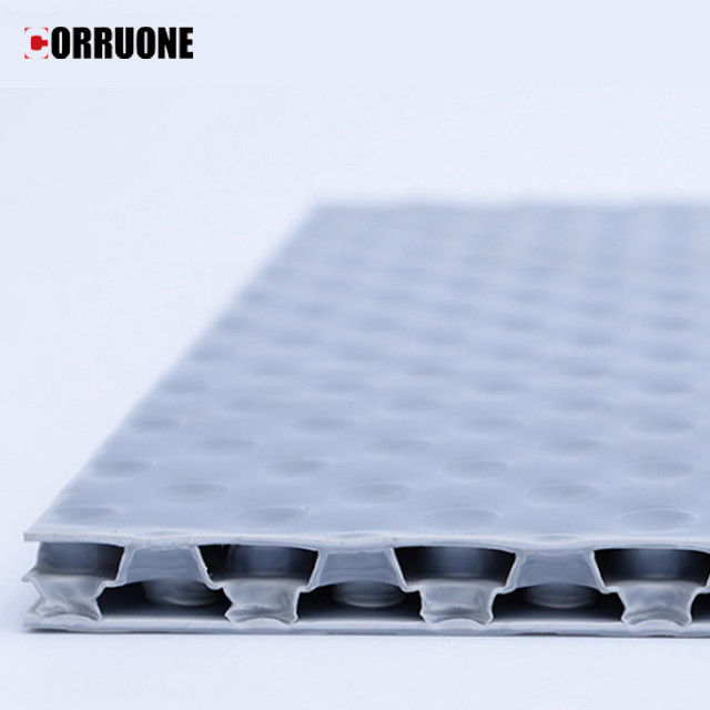 folhas brancas de Correx da placa plástica ondulada 10mm branca de 9mm 4mm
