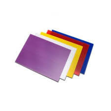 Vermelho azul reciclado corrugou folhas plásticas 10mm PP de cartão ondulado