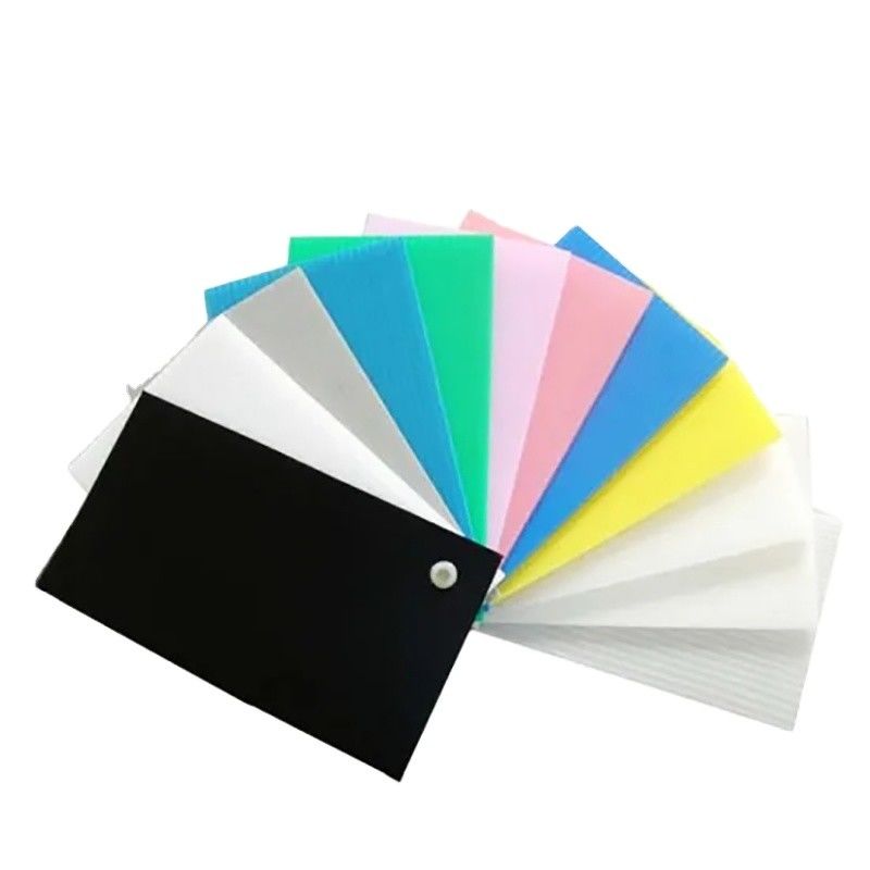 4x8 5mm Corflute cobre o preto oco do verde da folha da proteção de Corflute