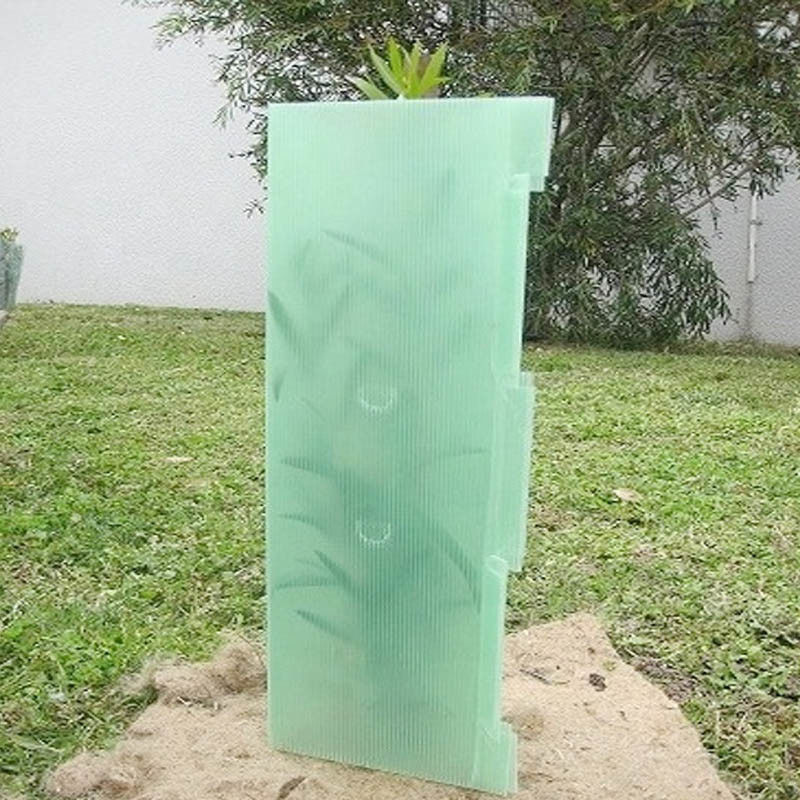 Os PP corrugaram protetores plásticos do tronco de Corflute Plastic Tree do protetor da árvore